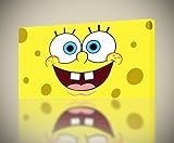 Spongebobキャンバスプリント壁アートホームデコレーションGiclee * 4サイズ* ca171 75x40 cm (29.5"x16" Inches) CA171112