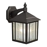 Galaxy Lighting 334021BK/WL Outdoor Sconce [並行輸入品]