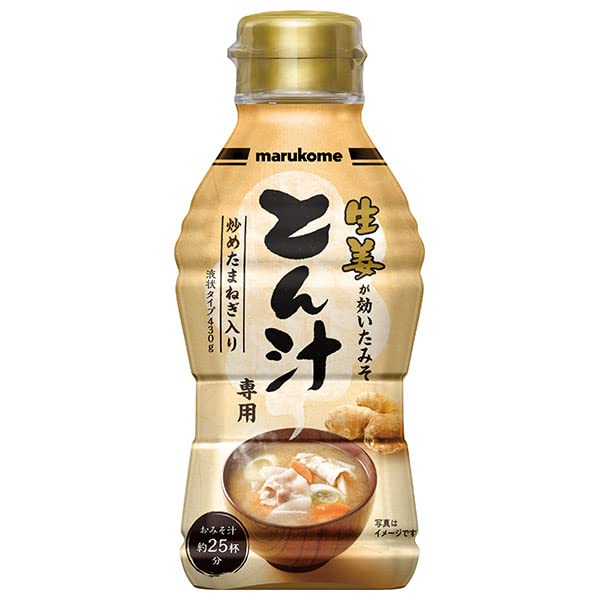 【値下げ】【1,800円】 マルコメ 液みそ とん汁専用 430g（約25杯分）×10本