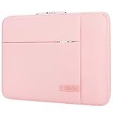 Lacdo ラップトップスリーブケース 用 16インチ MacBook Pro M5 Pro/Max A3428 A3429 (2026)、M4/M3/M2/M1 A3403 A3186 A2991 A2780 A2485 A2141 | 15インチ Surfaceノートパソコン7サブ+PC/Surface ラップトップ 6 5 4 3 コンピュータバッグ、ピンク