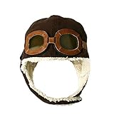 キャップ 帽子 ハット 雷鋒帽 Babybobo 冬 赤ちゃん 耳あて あご紐 幼児 韓国風格 可愛い 防寒 防風暖かい 快適 3ヶ月－5歳 頭囲約54cm(カレー色)