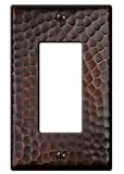 ハンプトンベイHammered 1 Decorator壁プレート – Aged Bronze