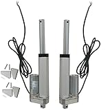 ECO-WORTHY 2x100mm 12V DC 1500N/150kg リニア アクチュエーター