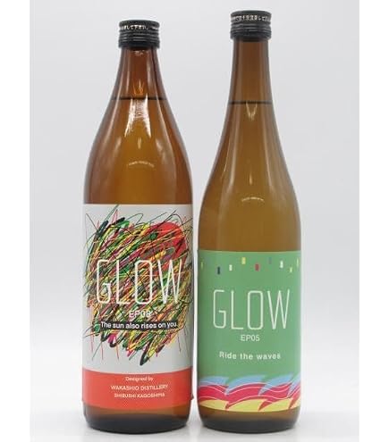 Amazon.co.jp: 芋焼酎 GLOW EP08 若潮酒造 1800ml : 食品・飲料・お酒