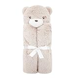 （アーネス）Arnes ベビー ブランケット ぬいぐるみ付き 毛布 (くまさん）