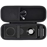 （ケースのみ）Anker MagGo Wireless Charging Station (3-in-1 Pad) Qi2対応 マグネット式 ワイヤレス充電ステーション専用収納ケース，ブラック-Khanka