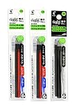 パイロット フリクションボールスリム 多色タイプ用替芯 0.5mm 黒+3色セット2個 LFBTRF30EF3B×1+3C×2 2種3個組み