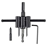 FUT(エフュ ト) 新建材木工用自在錐　木工用穴あけサイクルクッター