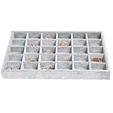 リングボックスの装飾フランネルのストレージボックスジュエリーボックスを表示ネックレススタンド