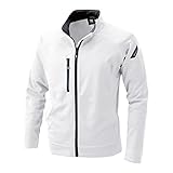 TS DESIGN ESロングスリーブジャケット (秋冬用) 6226 05 ホワイト 3L