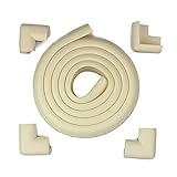 Tritina 7ftコーナーガードとエッジバンパー - [6.5ftエッジクッション+ 4コーナークッション]プレミアムチャイルドプロテクションプロテクター、チャイルドセーフティー、ホームセーフティ