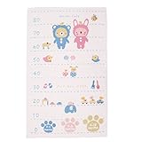 Anano Cafe(アナノカフェ) AC.ベビー着ぐるみ身長計タオル ブルー