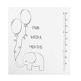 Pinfect　かわいい赤ちゃんのゾウのバルーンプリント赤ちゃんの毛布赤ちゃんの写真のセルフクリエイティブな背景の布