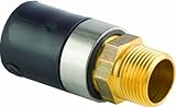 Viega 39004 ProRadiant GeoFusion HDPE Socket Fusion Adapter with 1-Inch by 1-Inch IPS x Male NPT [並行