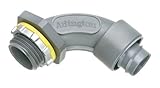 Arlington NMSC9075-1 90 Degree Screw-on Non-Metallic Liquid-Tight Connector, 3/4 Inch [並行輸入品]