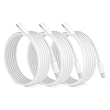 USB Type C ケーブル 1.5m 3本セット LpoieJun【PD対応 60W 急速充電/高速データ転送】 USB C to C ケーブル 高耐久TPE素材 スマホ/タブレット/ゲーム機などType-c機種と互換性があり (ホワイト)