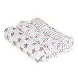 LASSIG レッシグモスリン おくるみ Large (３枚入り) (スイートドリームガール)