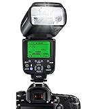 ESDDIニコン用フラッシュストロボ i-TTL 1/8000 HSSワイヤレスフラッシュスピードライト GN58 2.4Gワイヤレスラジオ