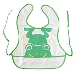 お買い得380円！☆食事用袖なしエプロン(かえるちゃん)