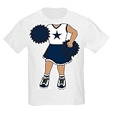Texas Star Heads Up 。Cheerleaderベビー/幼児用Tシャツ