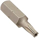 Vermont American 15353 Type Security Torx Size TX15 with 1-Inch Length Extra Hard Screwdriver Bit by