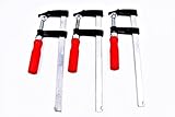 (マグリエゾン) Magu・Liaison F型 クランプ DIY 強力 固定 木工 溶接 作業用 50mm x 200mm 1本 2本セット 3本セット 4本セット (3本セット)