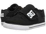 [ディーシーシュー] DC Kids ボーイズ Pure V II (Toddler) スニーカー Black/White 5 Toddler(12.1cm) - M [並行輸入品]
