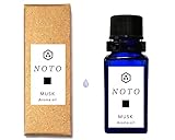NOTO ムスクオイル 5mlフレグランスアロマオイル ディフューザーや手作り香水に MUSK OIL (ムスク香料5ml)