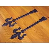 扉用 金具 アイアンパーツ ダミーヒンジ セットドア装飾丁番