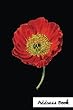 Address Book.: (Flower Edition Vol. F22)Red Flower Cover Design. Glossy Cover, Large Print, Font, 6 X 9 for Contacts, Addresses, Phone Numbers, Emails, Birthday and More.