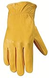 Wells Lamont Women’s Leather Work Gloves Grain Deerskin Small (987S) [並行輸入品]