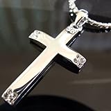 メンズネックレス クロスペンダント高級チェーン