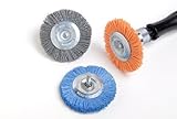 Dico 541-783-3 Nyalox Wheel Brush 3-Inch Blue 240 Grit by Dico Products [並行輸入品]