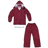 女性用レインスーツ 弘進ゴム ジャバランＨＰ (S, ワインレッド)