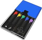 彫刻刀　ブラック ５本セット【右利き用】