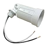 Hubbell-Bell 5606-1 Lampholder, White [並行輸入品]