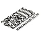金属加工のための10pcs HSS 4.5ミリメートルカットダイヤツイストドリルビット