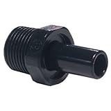 John Guest PM050811E Stem Adapter, 8 mm x 1/8 BSPP (Pack of 10) by John Guest
