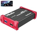 Basicolor キャプチャーボード HDMI 4K30FPSパススルー キャプチャーボードSwitch対応 1080P 60FPS映像・ビデオキャプチャー USB3.0高速伝送 ドライバー不要 Switch PS5 PS4 PS3 Xbox Wii Uゲーム録画実況 HDMIビデオ録画用