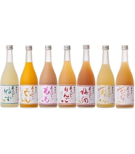 Amazon.co.jp: 梅乃宿 のみくらべ6本セット あらごしゆず・みかん・も