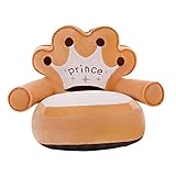 Homyl 愛らしい　子供用　ソファーカバー　アームチェア　ベビーチェア　ビーンバッグ　全2デザイン多色可選択 - ベージュ, ＃1