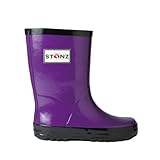 STONZ（ストーンズ） レインブーツ パープル 20.7cm（13) 天然ゴム100％長靴