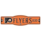 NHL Philadelphia Flyers 27872010ストリート/ゾーンサイン、4.5 " X 17 "