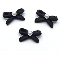 Amazon.co.jp: ネイル メタル パーツ パール リボン 3個入り 98