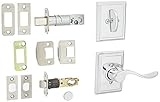 Schlage Lock Company F59ACC625ADDRH Interior Pack Accent Right Handed Interior Pack Lever Set with S