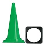 カラーコーンとコーンウェイトのセット (緑)