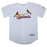 ユースSt。Louis Cardinals Dri - Fit Baseball Jersey /刺繍ロゴ M(10/12) ホワイト