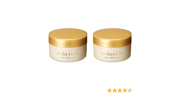 Amazon キューサイコラリッチ Cola Rich 2個まとめ買い コラリッチ スーパーオールインワン美容ジェルクリーム 1個55g 約1カ月分 キューサイ オールインワン 通販