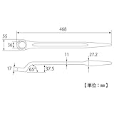 トップ(TOP) 片口メガネレンチ シノ付60度型 SM-36