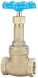 キッツ 給水用鉛フリー青銅製JIS規格5Kゲートバルブ  KITZ-MN 1/2B [15A]